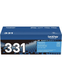 Brother TN331C Original Toner Cartridge - Laser - Standard Yield - 1500 Pages - Cyan - 1 Each