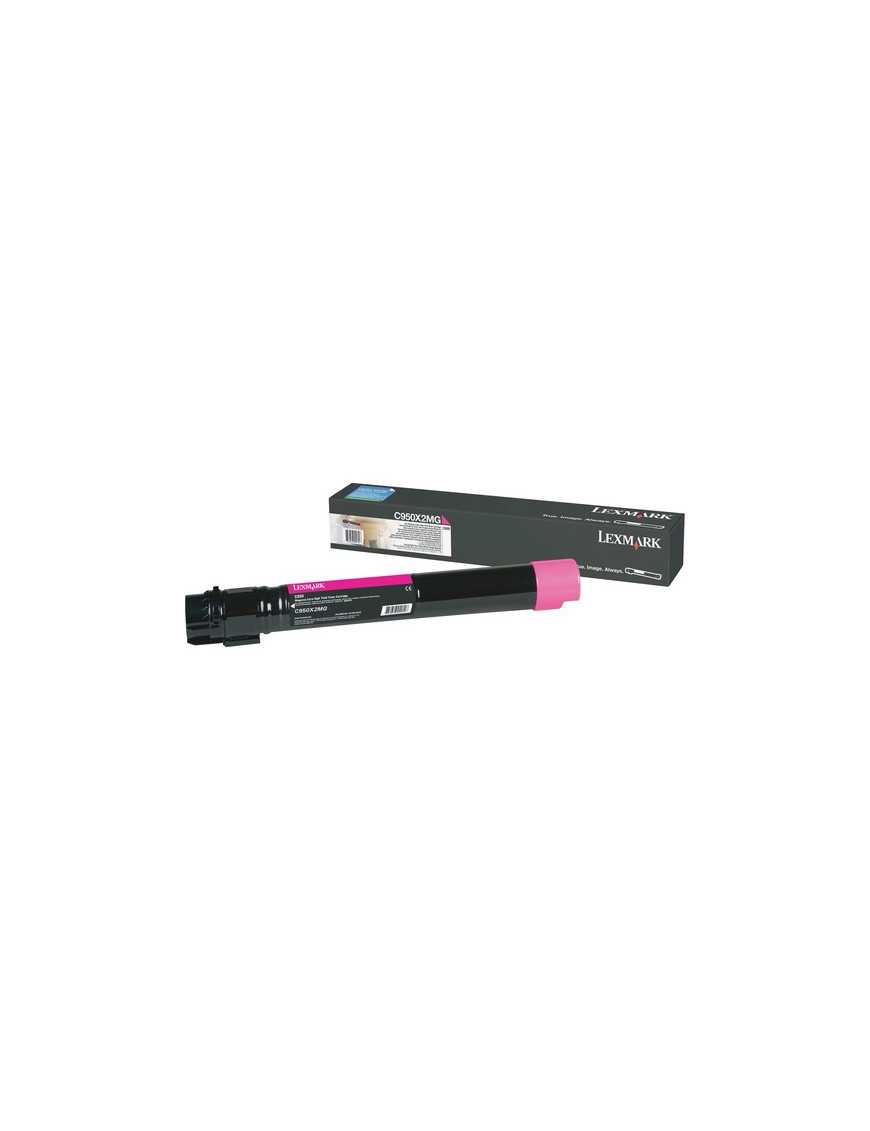 Lexmark C950X2MG Original Toner Cartridge - Laser - Extra High Yield - 22000 Pages - Magenta - 1 Each