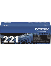 Brother TN221BK Original Toner Cartridge - Laser - Standard Yield - 2500 Pages - Black - 1 Each