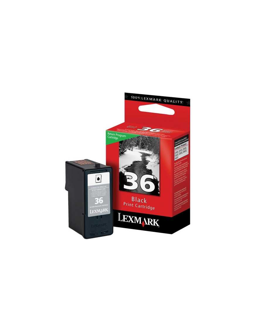 Lexmark No. 36 Ink Cartridge - Alternative for Lexmark - Inkjet - Standard Yield - 175 Pages - Black - 1 Each