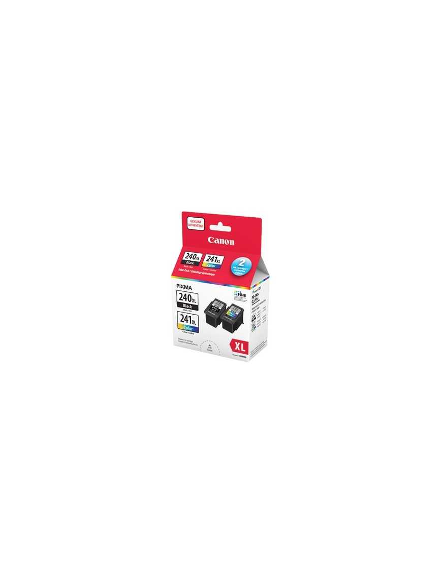 Canon PG-240XL/CL-241XL Original High Yield Inkjet Ink Cartridge - Value Pack - Black, Color Pack - Inkjet - High Yield