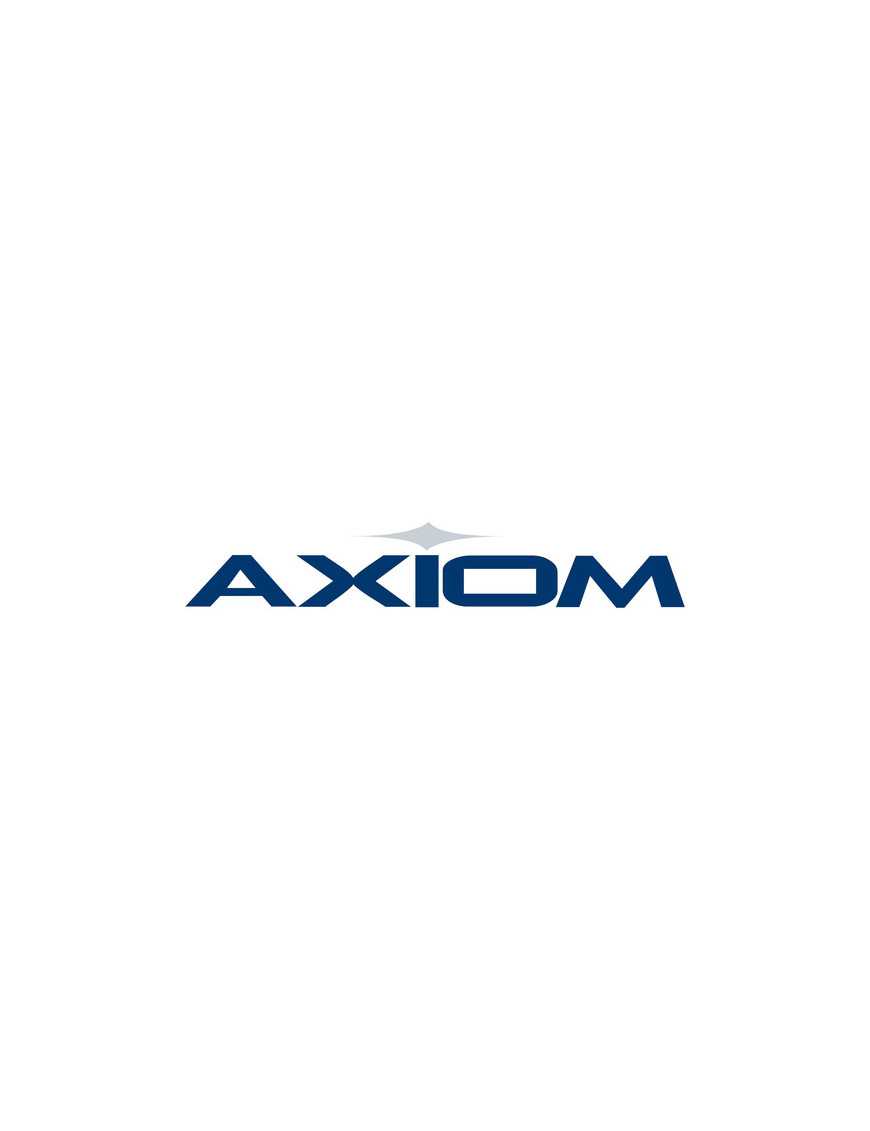 Axiom Memory Axiom 1000BASE-SX SFP Transceiver for Aruba - J4858D - 100% Aruba Compatible 1000BASE-SX SFP