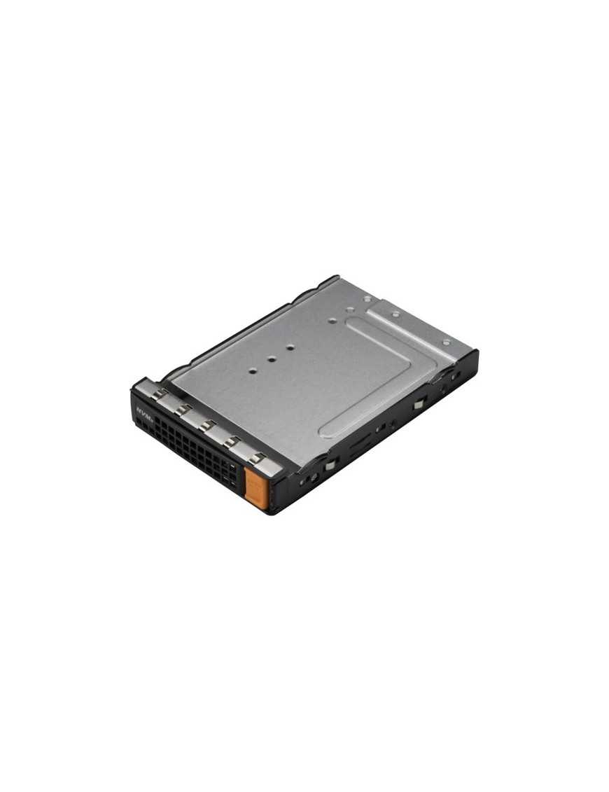 Super Micro Supermicro Drive Enclosure for 3.5" PCI Express NVMe Internal - 1 x HDD Supported - 1 x SSD Supported - 1 x Total Ba