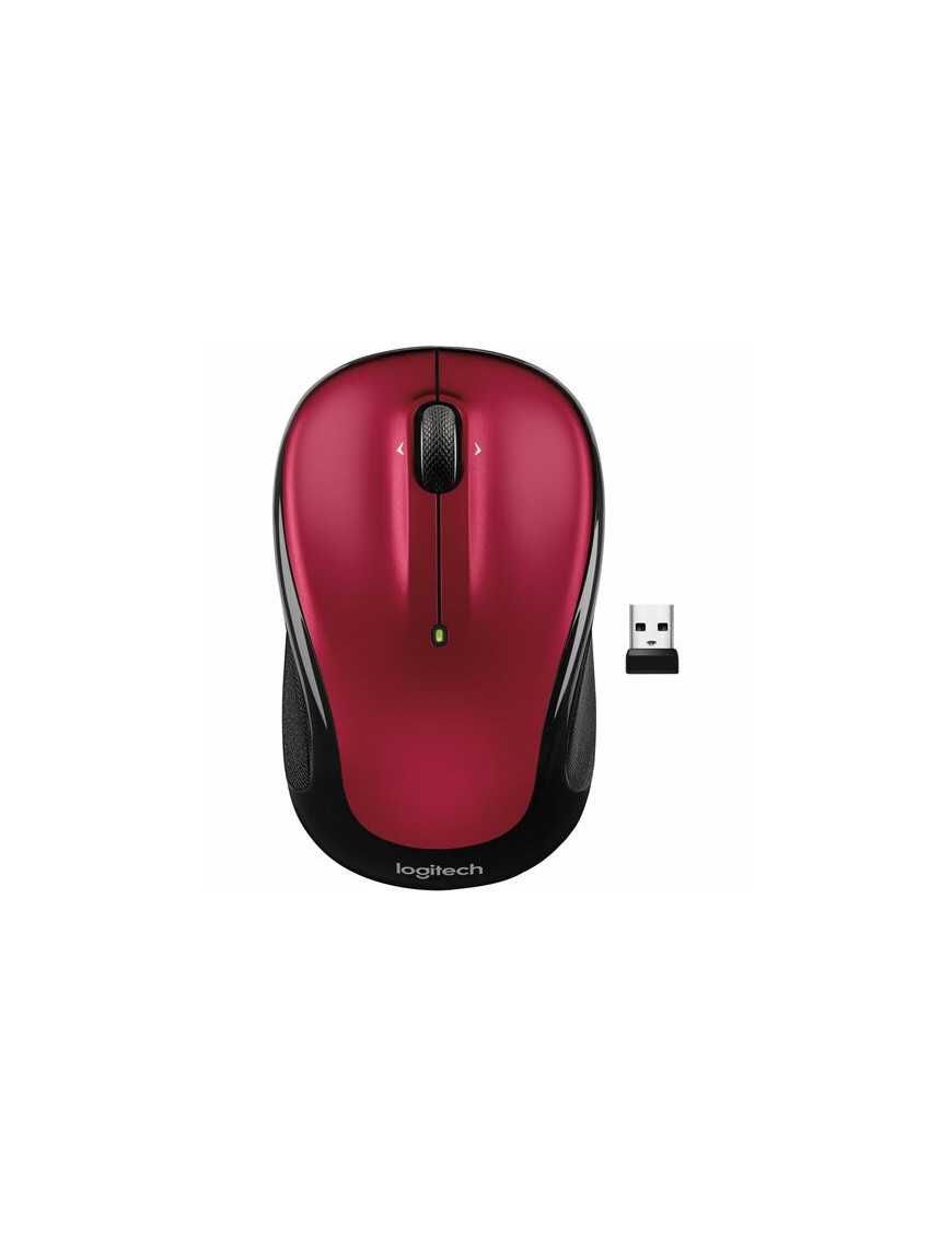 Logitech M325S Mouse - Wireless - Red