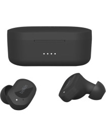 Belkin SOUNDFORM Play True Wireless Earbuds - Stereo - USB Type C - True Wireless - Bluetooth - Earbud - Binaural - In-ear - Noi