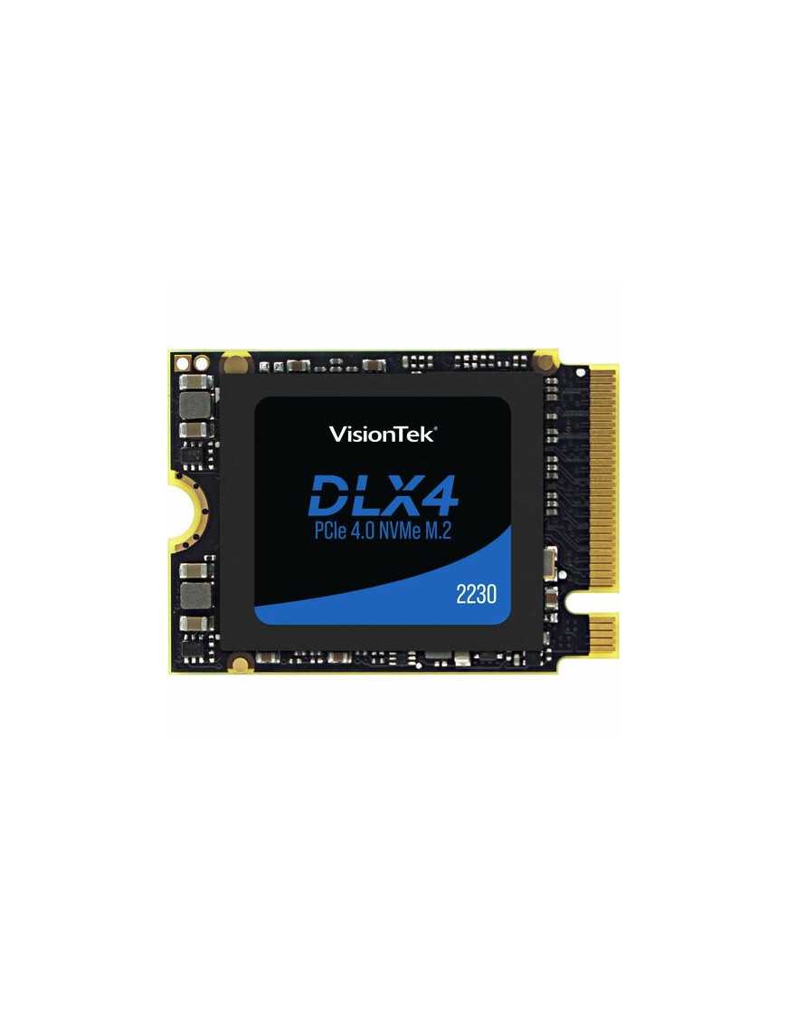 VisionTek DLX4 1 TB Solid State Drive - M.2 2230 Internal - PCI Express NVMe (PCI Express NVMe 4.0 x4) - Desktop PC Device Suppo