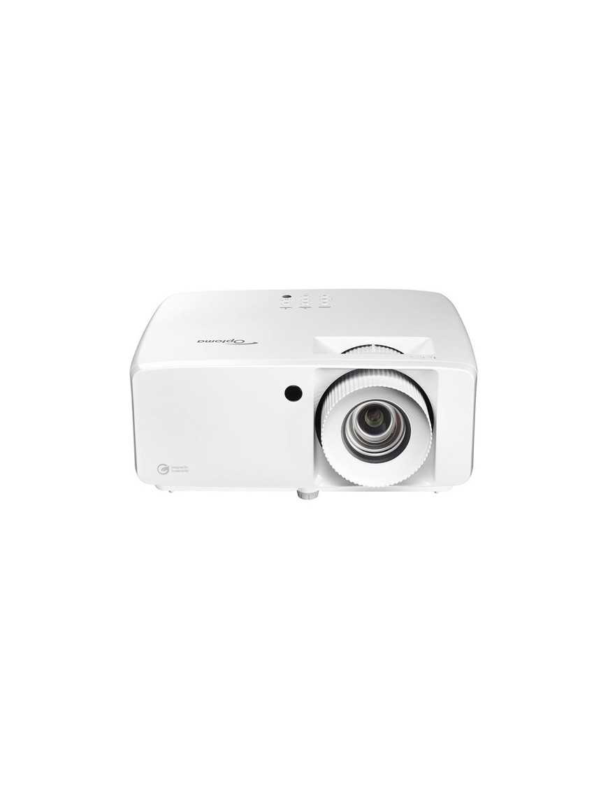 Optoma 3D DLP Projector - 16:9 - White - High Dynamic Range (HDR) - Front - 1080p - 30000 Hour Normal Mode - 300,000:1 - 4500 lm