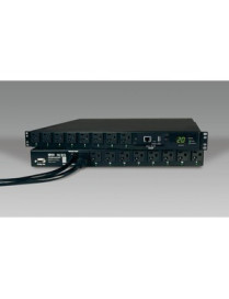 Tripp Lite PDUMH20ATNET PDU Switched ATS 120V 20A 16 Outlet - 16 x NEMA 5-15/20R - 2.4kVA - 1U Rack-mountable