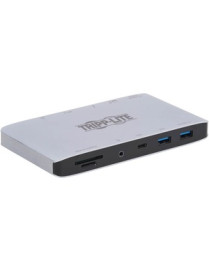 Tripp Lite MTB3-DOCK-03INT Docking Station - for Notebook/Monitor - Memory Card Reader - microSD, SD - 120 W - Thunderbolt 3 - 2