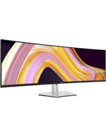 Dell UltraSharp U4924DW 49" Dual Quad HD (DQHD) Curved Screen LCD Monitor - 32:9 - 49" (1244.60 mm) Class - In-plane Switching (