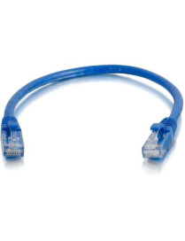 C2G 10ft Cat6 Snagless Unshielded (UTP) Ethernet Cable - 50 Pack - Blue - 10 ft Category 6 Network Cable - First End: 1 x RJ-45 