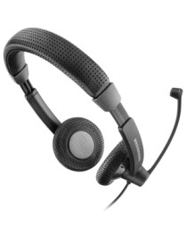 EPOS | SENNHEISER SC 165 USB Headset - Stereo - USB, Mini-phone (3.5mm) - Wired - 20 Hz - 20 kHz - Over-the-head - Binaural - Su