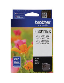 Brother Innobella LC3013BKS Original High Yield Inkjet Ink Cartridge - Single Pack - Black - 1 Each - 400 Pages