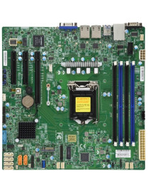 Super Micro Supermicro X11SCL-F Server Motherboard - Intel C242 Chipset - Socket H4 LGA-1151 - Micro ATX - 128 GB DDR4 SDRAM Max