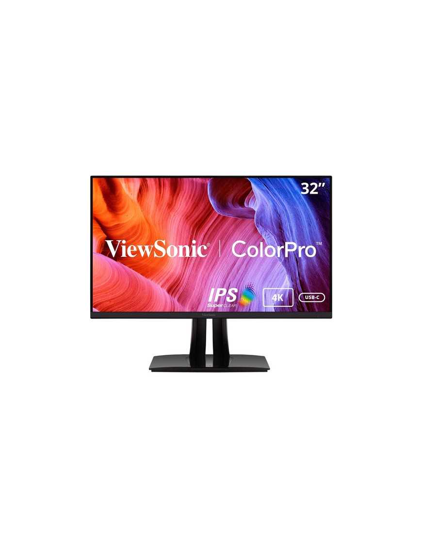 Viewsonic 32" Display, IPS Panel, 3840 x 2160 Resolution - 32" (812.80 mm) Class - In-plane Switching (IPS) Technology - LED Bac