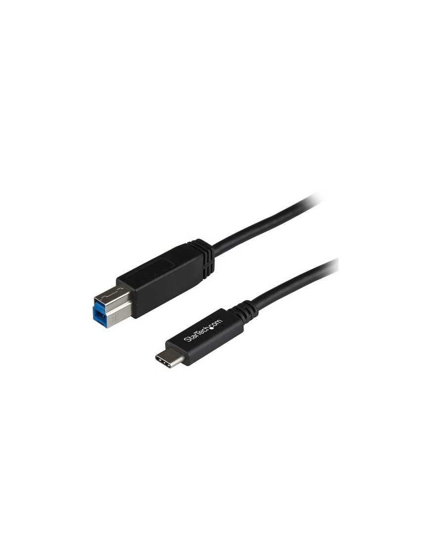 StarTech.com 1m 3 ft USB C to USB B Printer Cable - M/M - USB 3.1 (10Gbps) - USB B Cable - USB C to USB B Cable - USB Type C to 