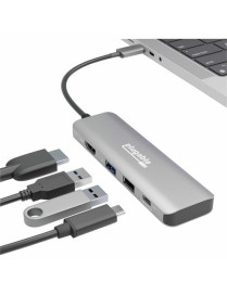 Plugable Docking Station - USB Type C - USB Type-C - HDMI - Wired