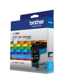 Brother INKvestment LC404C Original Standard Yield Inkjet Ink Cartridge - Single Pack - Cyan - 1 Each - 750 Pages