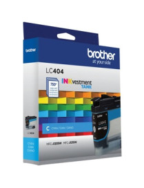 Brother INKvestment LC404C Original Standard Yield Inkjet Ink Cartridge - Single Pack - Cyan - 1 Each - 750 Pages