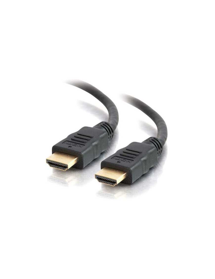 C2G 3.3ft High Speed HDMI Cable with Ethernet - 4K 60Hz - M/M - 3.3 ft HDMI A/V Cable for Audio/Video Device, Home Theater Syste