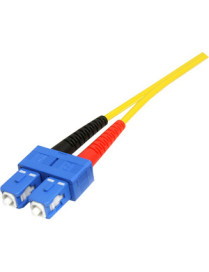 StarTech.com 7m Fiber Optic Cable - Single-Mode Duplex 9/125 - LSZH - LC/SC - OS1 - LC to SC Fiber Patch Cable - 23 ft Fiber Opt