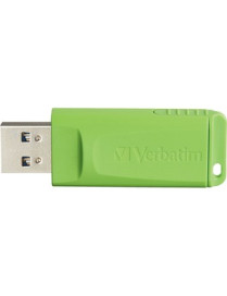 Verbatim Microban 16GB Store 'n' Go USB Flash Drive - 3pk - Red, Green, Blue - 16 GB - USB 2.0 Type A - Blue, Green, Red - Lifet