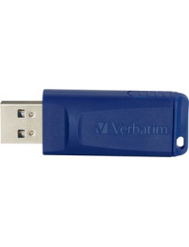 Verbatim Microban 16GB Store 'n' Go USB Flash Drive - 3pk - Red, Green, Blue - 16 GB - USB 2.0 Type A - Blue, Green, Red - Lifet