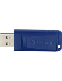 Verbatim Microban 16GB USB Flash Drive - 5pk - Blue - 16 GB - USB 2.0 Type A - Blue - 5 Year Warranty - 5 / Pack