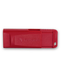 Verbatim Store 'n' Go USB Flash Drive - 16 GB - USB 2.0 - Red - Lifetime Warranty - 1 Each