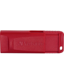 Verbatim 4GB Store 'n' Go USB Flash Drive - Red - 4 GB - USB 2.0 - Red - Lifetime Warranty - 1 Each