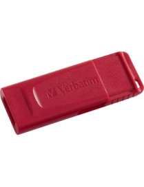 Verbatim 4GB Store 'n' Go USB Flash Drive - Red - 4 GB - USB 2.0 - Red - Lifetime Warranty - 1 Each