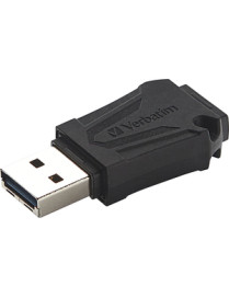 Verbatim 64GB ToughMAX USB Flash Drive - 64 GB - USB 2.0 - Black - Lifetime Warranty - 1 Each