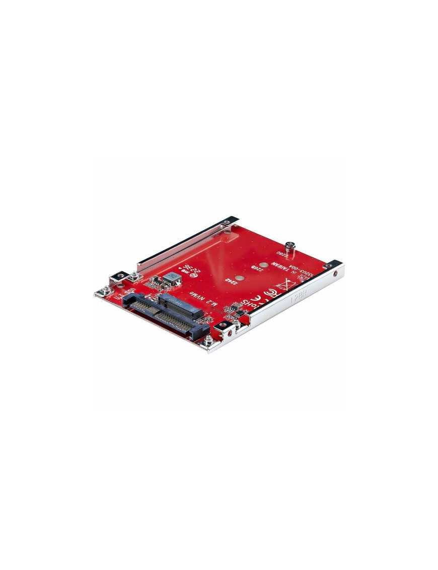 StarTech.com M.2 to U.3 Adapter, For M.2 NVMe SSDs, PCIe M.2 Drive to 2.5inch U.3 (SFF-TA-1001) Host Adapter/Converter, TAA Comp