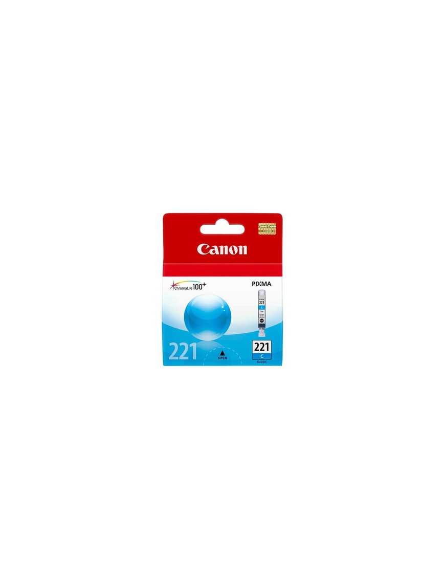 Canon CLI-221 Cyan Ink Cartridge - Inkjet - Cyan