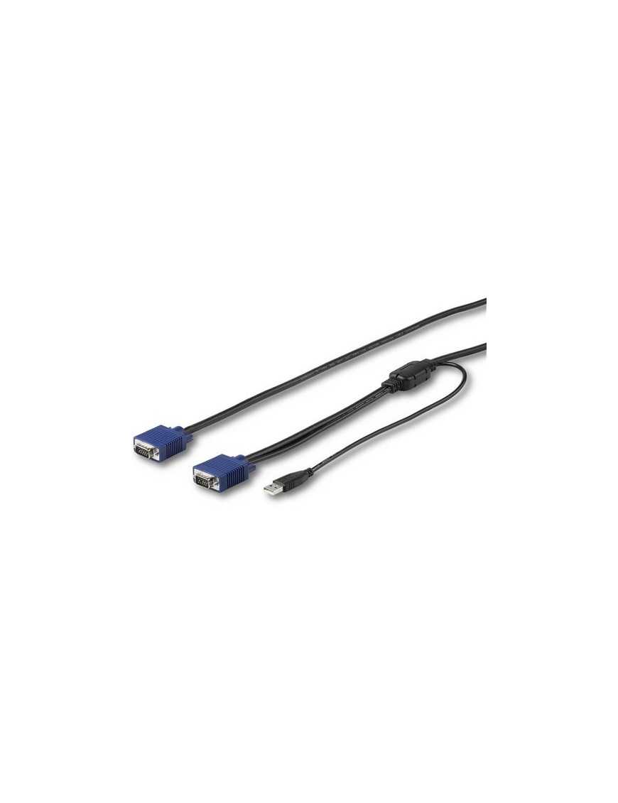 StarTech.com 6 ft. (1.8 m) USB KVM Cable for StarTech.com Rackmount Consoles - VGA and USB KVM Console Cable (RKCONSUV6) - 5.9 f