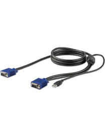 StarTech.com 6 ft. (1.8 m) USB KVM Cable for StarTech.com Rackmount Consoles - VGA and USB KVM Console Cable (RKCONSUV6) - 5.9 f