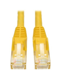 Tripp Lite N201-001-YW Cat6 UTP Patch Cable - Category 6 - 1ft - 1 x RJ-45 Male Network - 1 x RJ-45 Male Network - Yellow