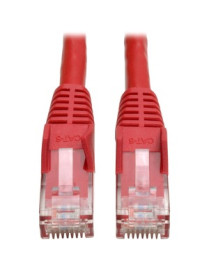 Tripp Lite Cat6 UTP Patch Cable - 1ft - 1 x RJ-45 Male - 1 x RJ-45 Male - Red