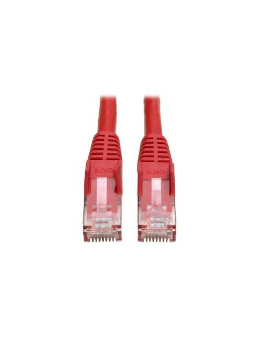 Tripp Lite Cat6 UTP Patch Cable - 1ft - 1 x RJ-45 Male - 1 x RJ-45 Male - Red