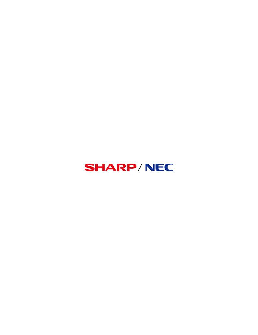 Nec Display Sharp NEC Display Smart Display Module (SDM)