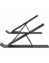 Amer Networks Amer Folding Travel Laptop Tablet Stand (Gray) - 5.71" (145 mm) Height x 7.09" (180 mm) Width x 10.04" (255 mm) De