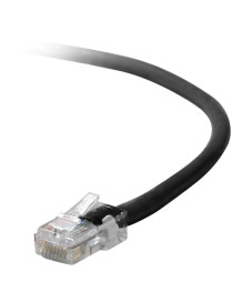 Belkin Cat5e Patch Cable - RJ-45 Male - RJ-45 Male - 4.57m - Black