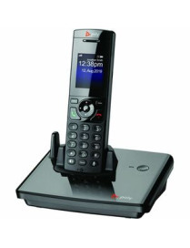 HP Inc. Poly VVX D230 DECT Phone Handset and Charging Cradle with Power Supply - Cordless - DECT - 8 x Total Number of Phone Lin