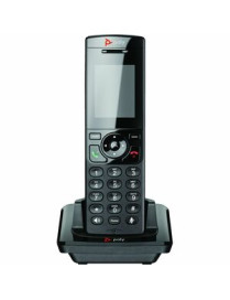 HP Inc. Poly VVX D230 DECT Phone Handset and Charging Cradle with Power Supply - Cordless - DECT - 8 x Total Number of Phone Lin