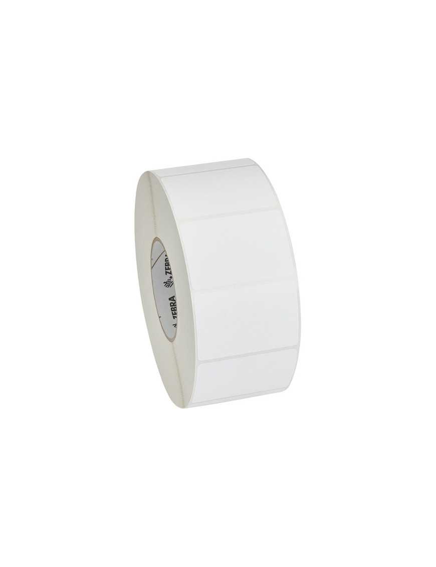 Zebra Label Polyester 3 x 2in Thermal Transfer Zebra Z-Ultimate 4000T High Tack 3 in core - 3" Width x 2" Length - 2280/Roll - 3