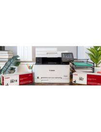 Canon imageCLASS MF656Cdw Wireless Laser Multifunction Printer - Color - White - Copier/Fax/Printer/Scanner - 22 ppm Mono/22 ppm