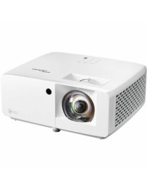 Optoma ZH400ST 3D Ready Short Throw DLP Projector - 16:9 - Wall Mountable - High Dynamic Range (HDR) - Front - 1080p - 30000 Hou