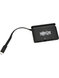 Tripp Lite U444-T6N-H4GUBC Docking Station - for Notebook/Tablet PC/Desktop PC/Smartphone - 100 W - USB 3.1 Type C - 3 x USB Por