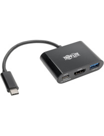 Tripp Lite U444-06N-H4UB-C Audio Video/Data Transfer Adapter - 1 x Type C USB 3.1 USB - 1 x HDMI HDMI 1.4 Digital Audio/Video Fe