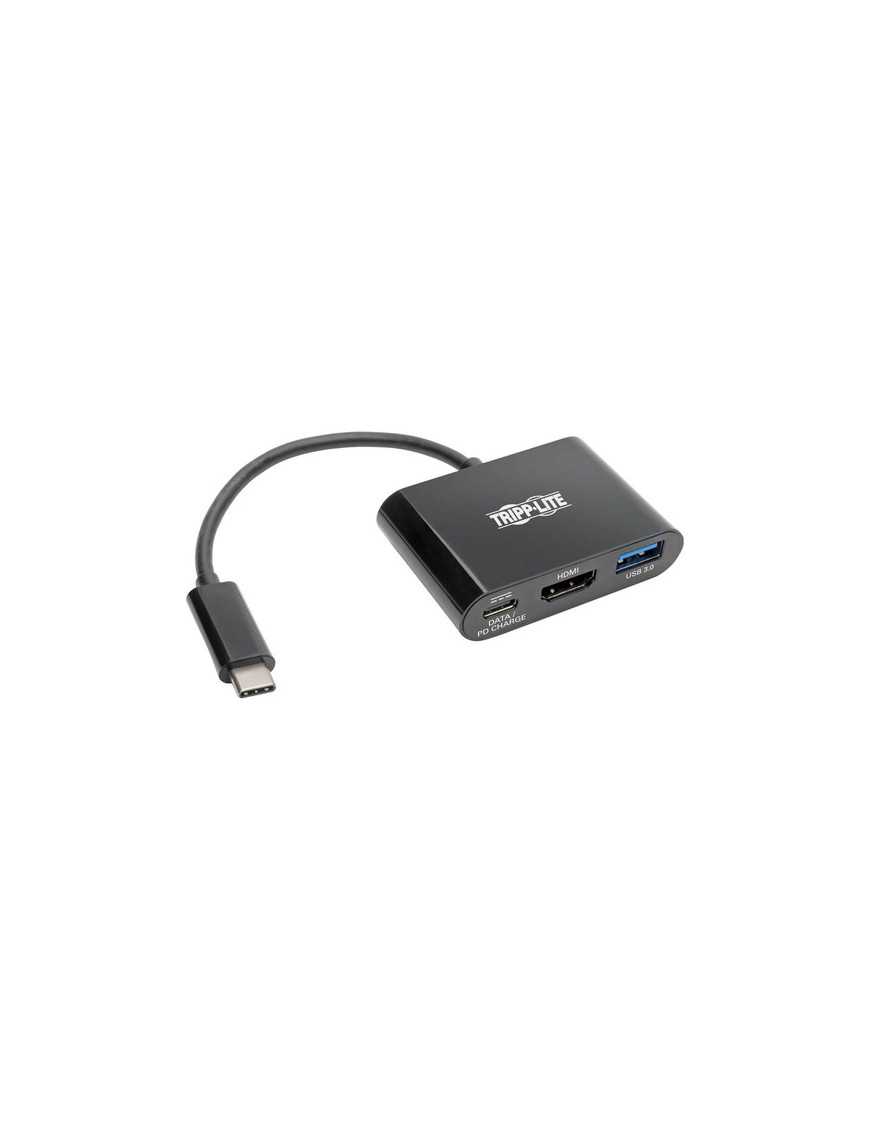 Tripp Lite U444-06N-H4UB-C Audio Video/Data Transfer Adapter - 1 x Type C USB 3.1 USB - 1 x HDMI HDMI 1.4 Digital Audio/Video Fe